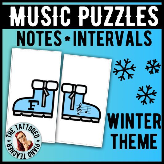 Winter Music Theory Puzzles