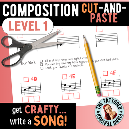 Composition Cut-and-Paste Level 1