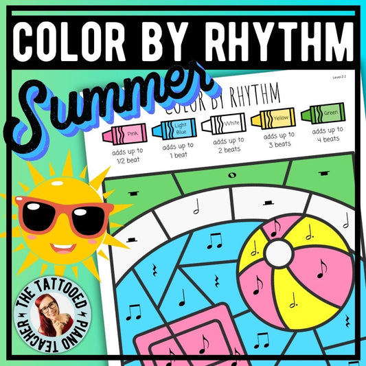 Summer Color-By-Rhythm