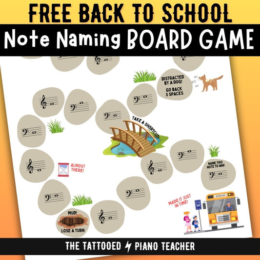 Free Back to School Bus Stop Board Game