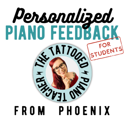 Personal Piano Video Feedback [For Students]
