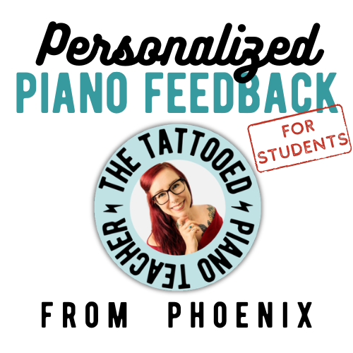 Personal Piano Video Feedback [For Students]