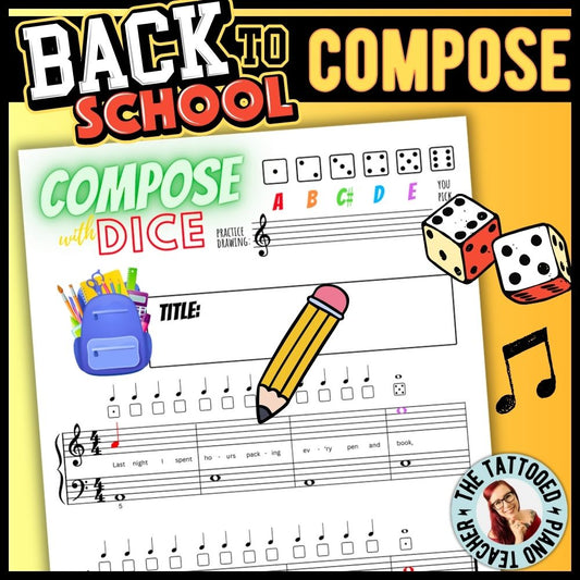 Back to School Compose with Dice