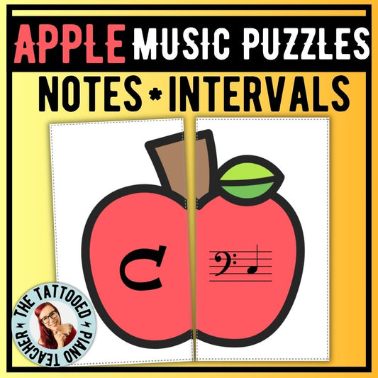 Back to School Music Theory Puzzles