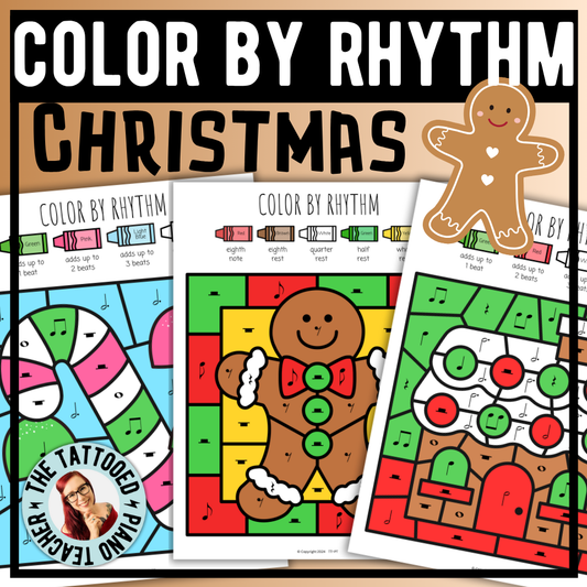 Christmas Color-By-Rhythm