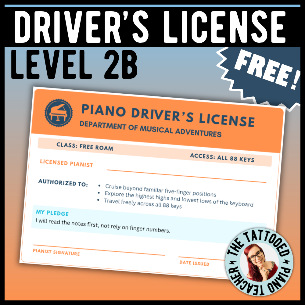 Piano Driver's License