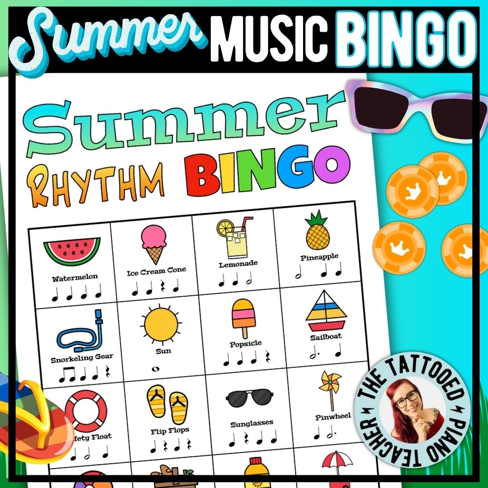 Summer Rhythm Bingo