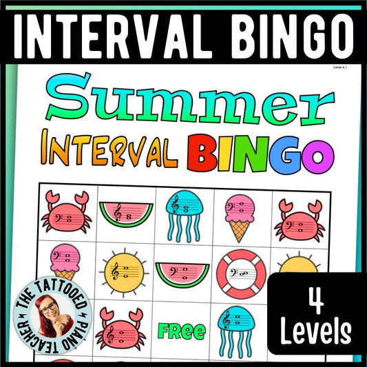 Summer Interval Bingo