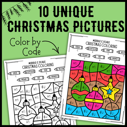 Christmas Music Worksheets Bundle