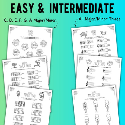 Summer TRIADS Worksheets