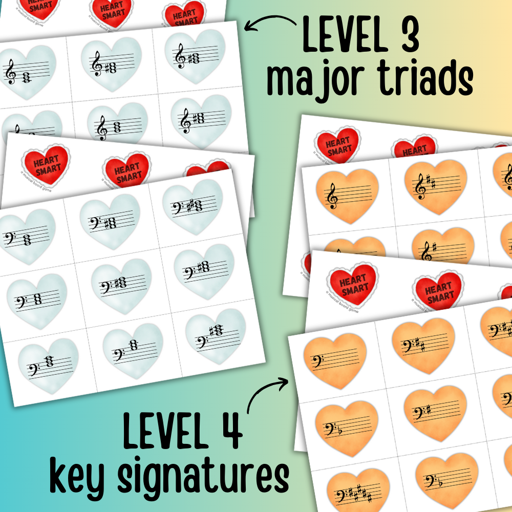 Valentine's Day Music Board Game Bundle