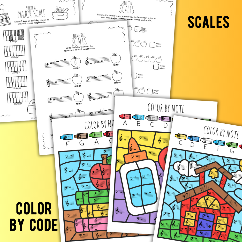 Back to School Worksheets Bundle