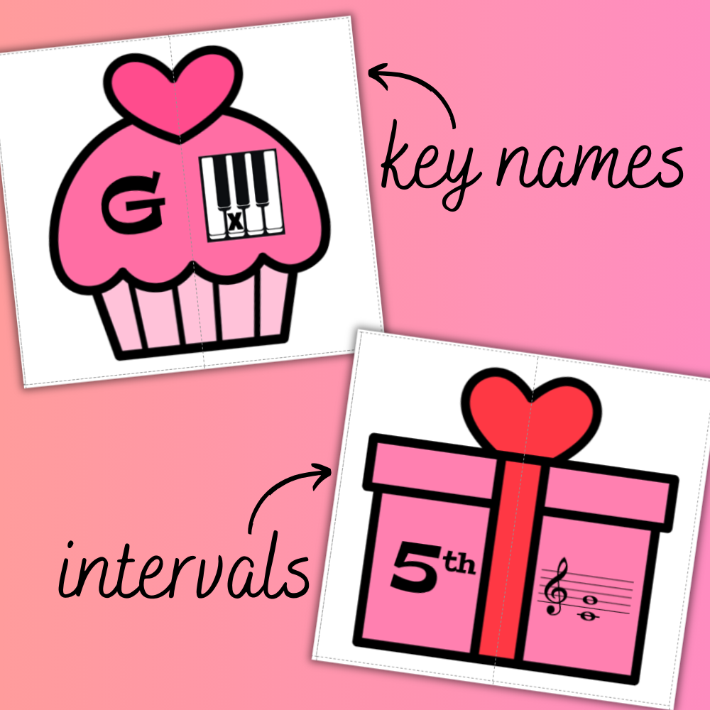 Valentine's Day Music Theory Puzzles