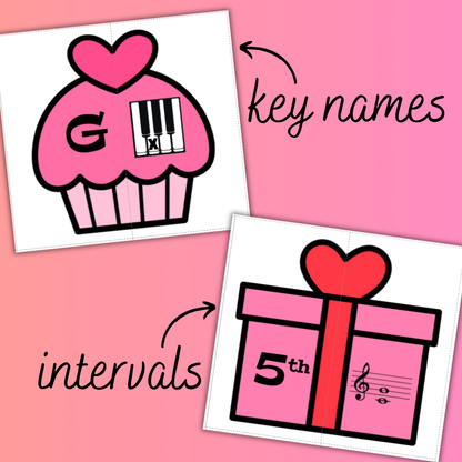 Valentine's Day Music Theory Puzzles