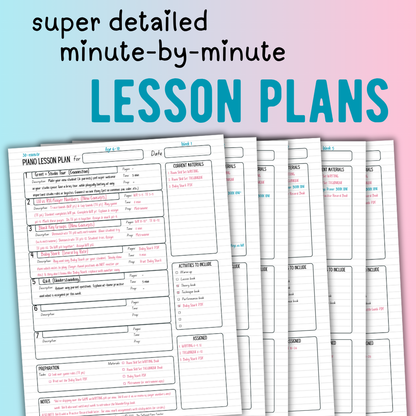 WunderKeys® + Piano Skill Set Lesson Plans