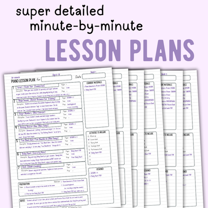Faber Piano Adventures® Lesson Plans