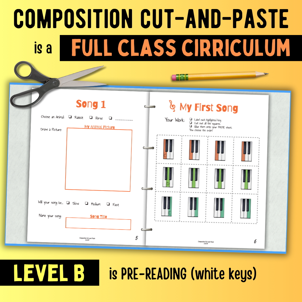 Composition Cut-and-Paste Level B