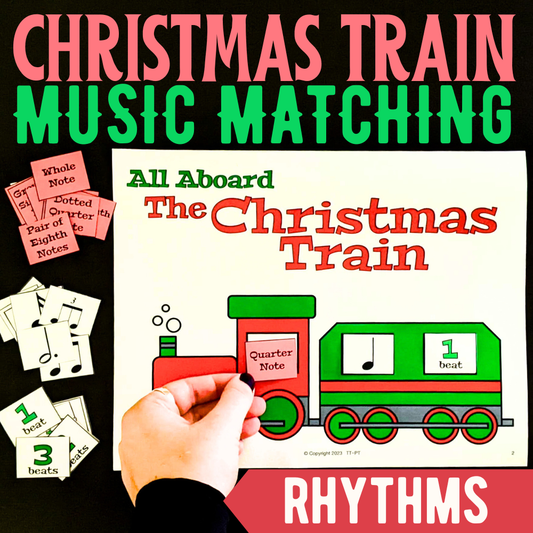 Christmas Train Puzzles Set 2: Rhythm