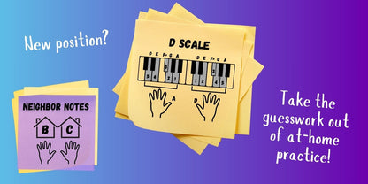 Sticky Note Templates: Hand Positions
