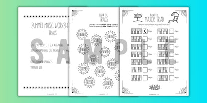 Summer TRIADS Worksheets