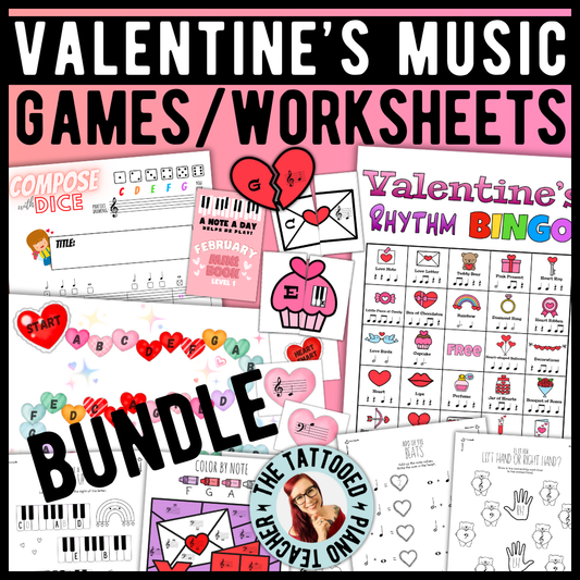 Valentine's Day BIG Bundle - Activities + Worksheets