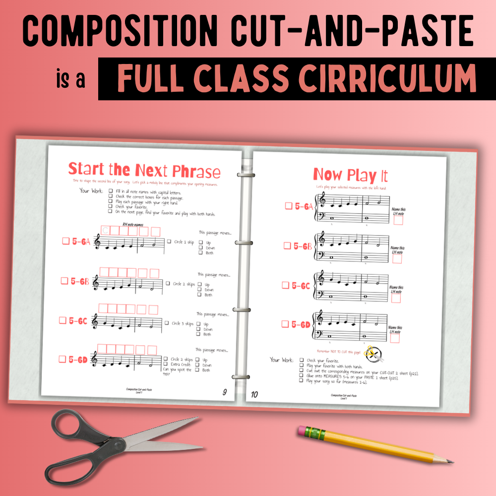 Composition Cut-and-Paste Level 1