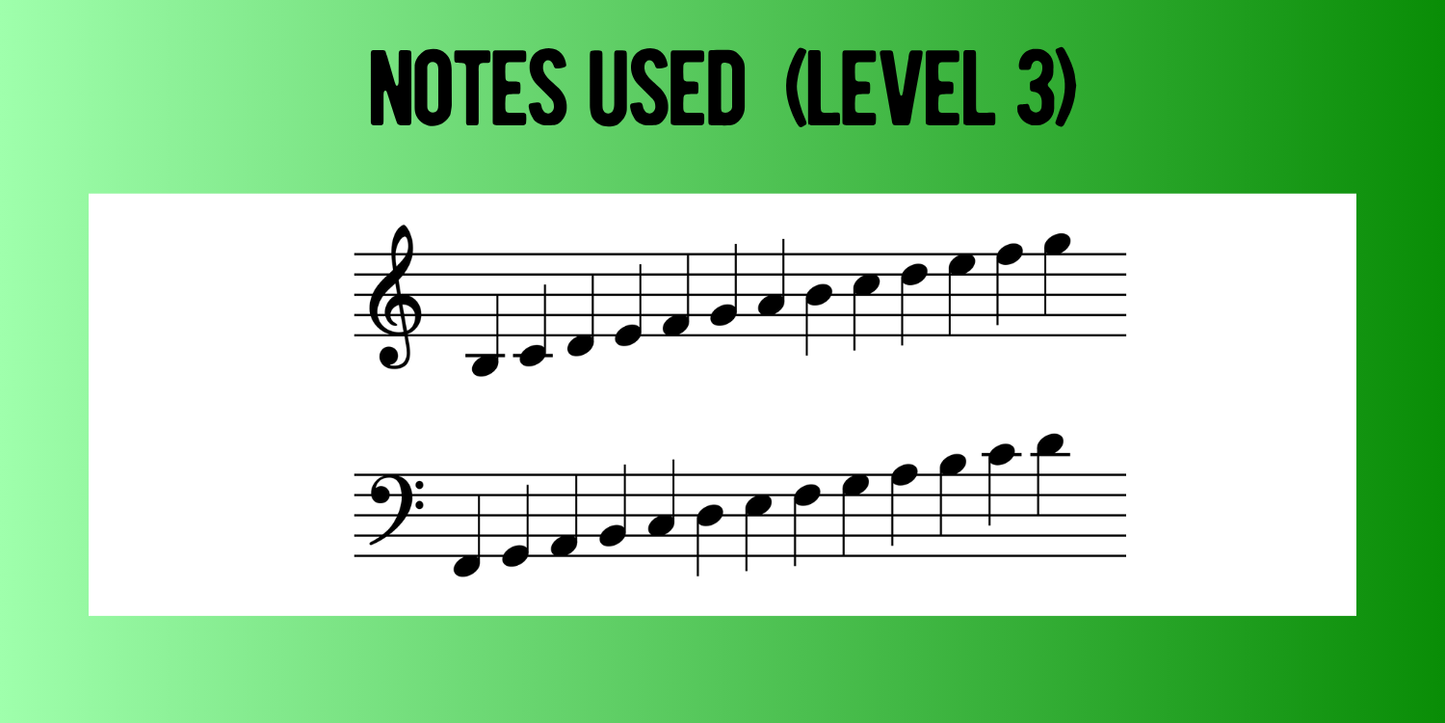 Level 3 Christmas Music Story Booklet