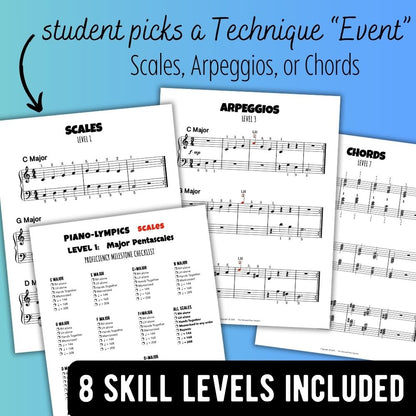 Piano-lympics Course & Materials