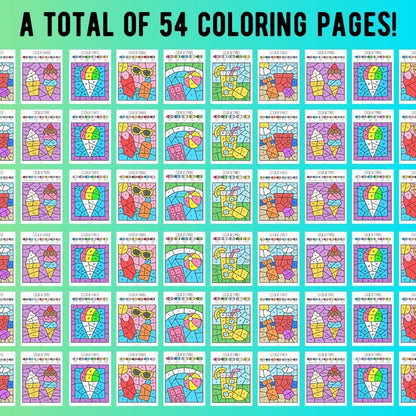 Summer Coloring Bundle