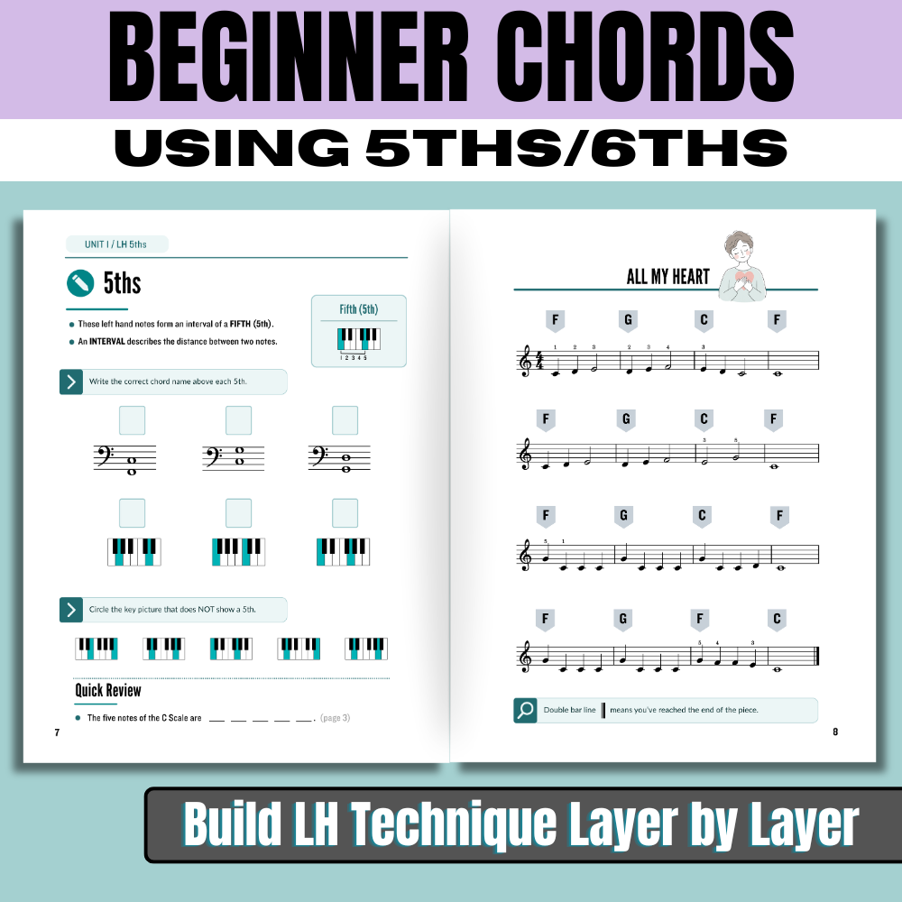 [Physical Book] Chord First: All-in-One Piano Method for Teens & Adults