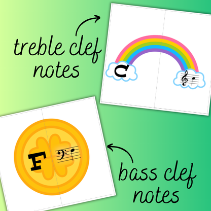 St. Patrick's Day Music Theory Puzzles