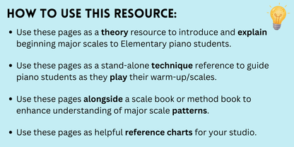 Solfege Major Pentascales Set 1