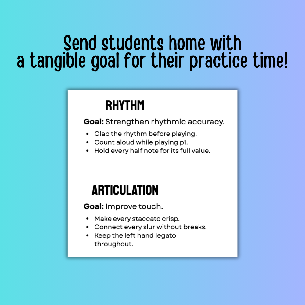 Practice Micro-Goals