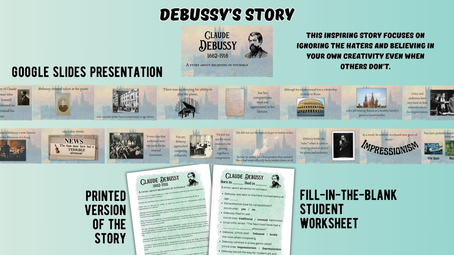 Debussy August Composer of the Month