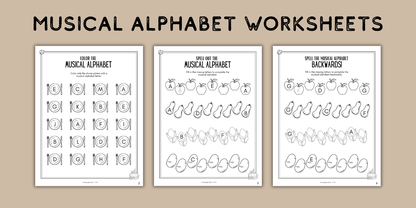 Thanksgiving Music Worksheets