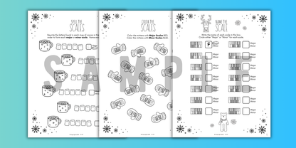 Winter SCALES Worksheets