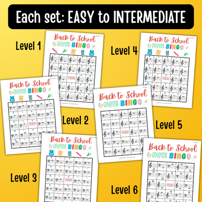 Back to School Bingo Bundle