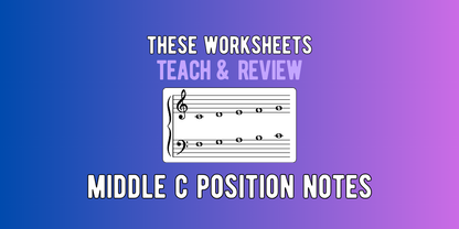 Primer Note Worksheet Pack