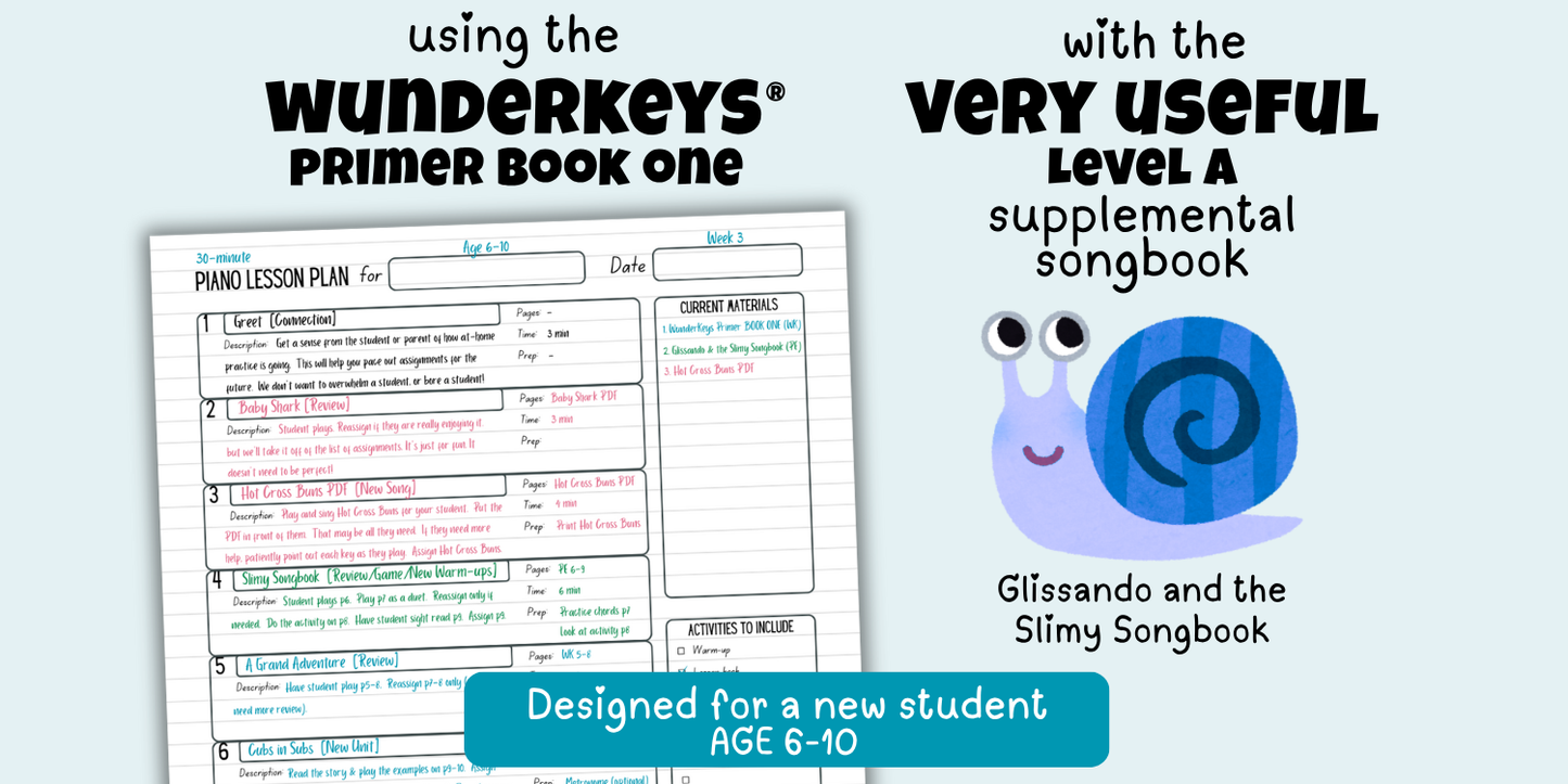 WunderKeys® Lesson Plans