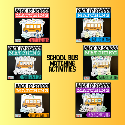Back to School Activities Bundle