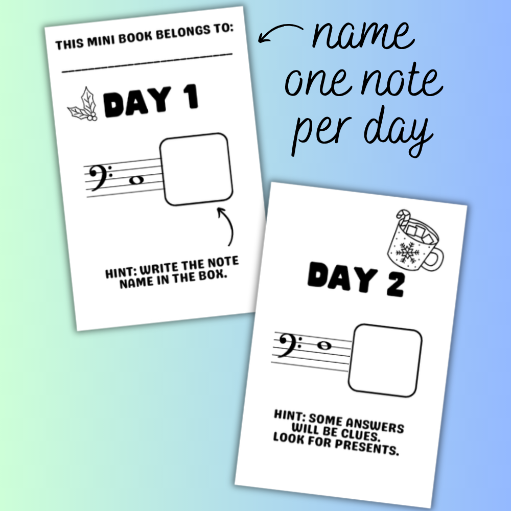 Note A Day Mini Book Year-Round Bundle