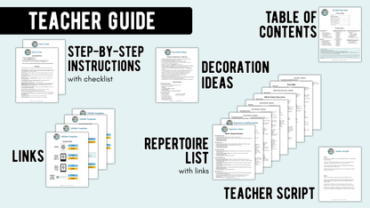 Around the World Piano Recital Kit