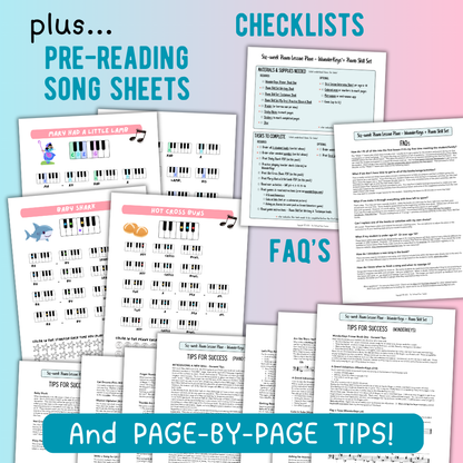 WunderKeys® + Piano Skill Set Lesson Plans