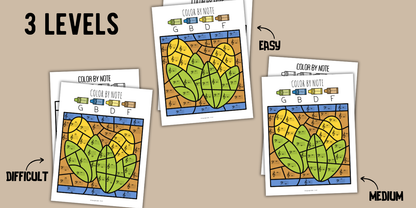 Thanksgiving Music Activity Bundle