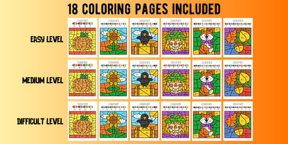 Fall Color-By-Note