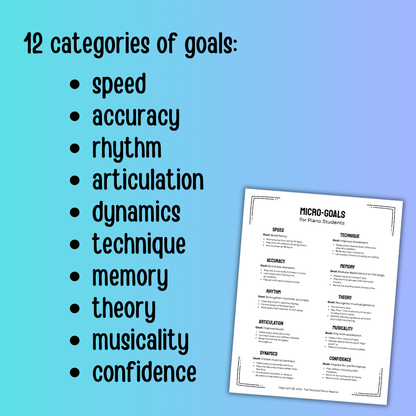 Practice Micro-Goals