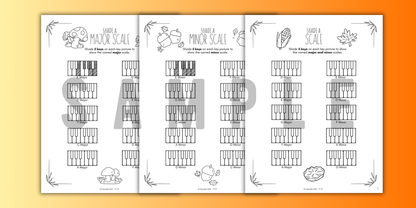 Fall SCALES Worksheets