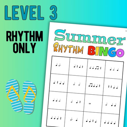 Summer Rhythm Bingo