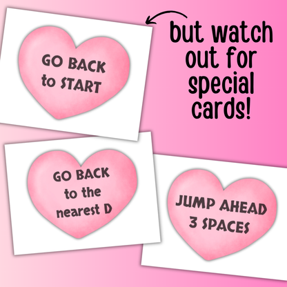 Level 1 Valentine's Day Music Note Board Game