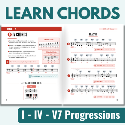 [Studio License] Chord First Book 3: All-in-One Piano Method for Teens & Adults